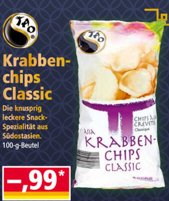 Norma Krabben Chips Classic 100g Angebot