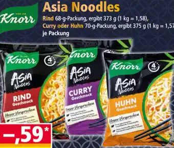 Norma Knorr Asia Noodles Angebot