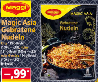 Norma Maggi Magic Asia Gebratene Nudeln Angebot