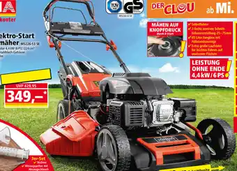 Norma Scheppach Elektro Start Benzin-Rasenmäher MS226-53 SE Angebot