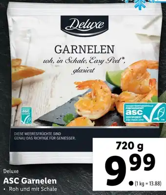 Lidl Deluxe Asc Garnelen 720g Angebot