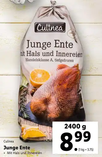 Lidl Culinea Junge Ente 2400g Angebot