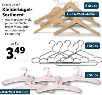 Lidl Livarno Living Kleiderbügel Sortiment Angebot