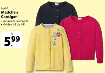 Lidl Lupilu Mädchen Cardigan Angebot