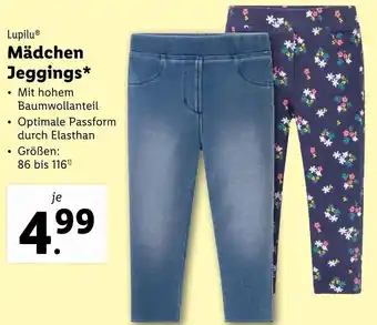 Lidl Lupilu Mädchen Jeggings Angebot