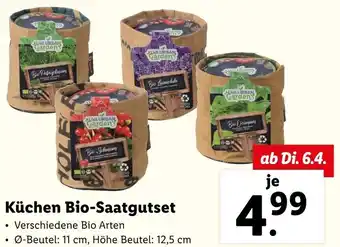 Lidl Küchen Bio-Saatgutset Angebot