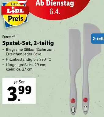 Lidl Ernesto Spatel Set 2 Teilig Angebot