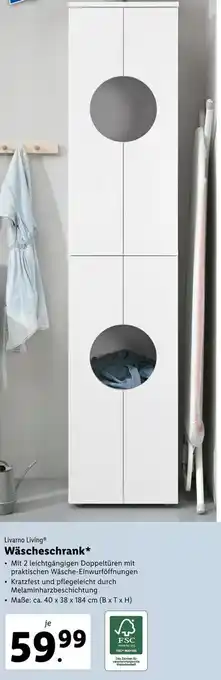 Lidl Livarno Living Wäscheschrank Angebot