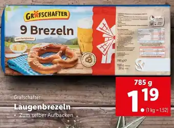 Lidl Grafschafter Laugenbrezeln 785 g Angebot