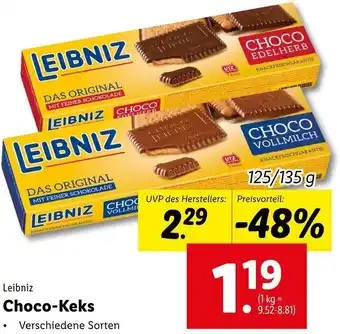 Lidl Leibniz Choco-Keks Angebot