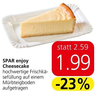 Spar SPAR enjoy Cheesecake Angebot
