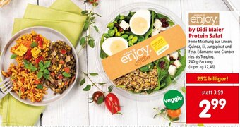 Interspar by Didi Maier Protein Salat 240 g- Packung Angebot