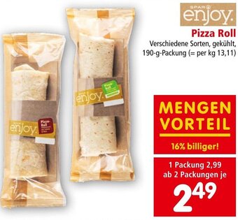 Interspar Pizza Roll Verschiedene Sorten, gekühlt, 190-g-Packung Angebot