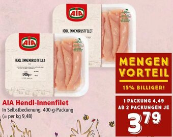 Interspar AIA Hendl-Innenfilet 400 g Angebot