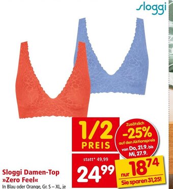 Interspar Sloggi Damen-Top >>Zero Feel<<< Angebot
