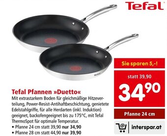 Interspar Tefal Pfannen >>Duetto<< Pfanne 24 cm Angebot