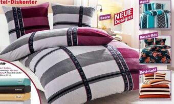 Norma Nicki- Bettwäsche 1 Kissen ca. 70x90 cm 1 Bezug ca. 140 x 200 cm Angebot