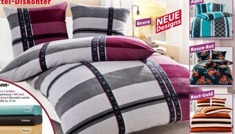 Norma Nicki- Bettwäsche 1 Kissen ca. 70x90 cm 1 Bezug ca. 140 x 220 cm Angebot
