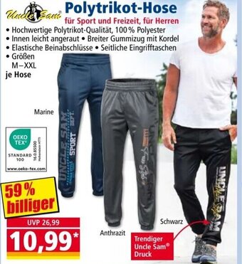 Norma Polytrikot-Hose für Sport und Freizeit, für Herren Angebot