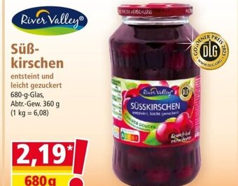 Norma River Valley SÜSSKIRSCHEN 680 g Angebot