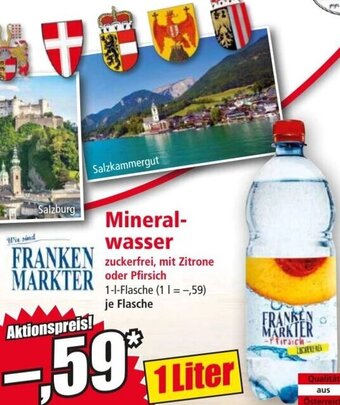 Norma Mineralwasser 1 Liter Angebot