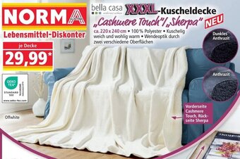 Norma bella casa XXXL-Kuscheldecke Angebot