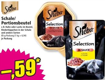 Norma Sheba Schale/ Portionsbeutel Angebot
