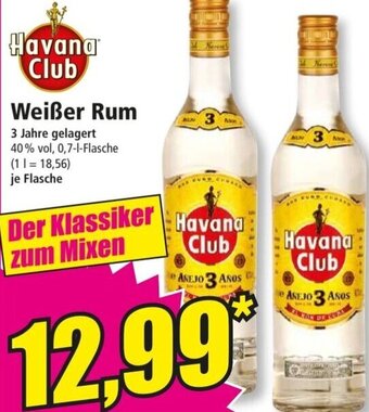 Norma Havang Club Weißer Rum Angebot