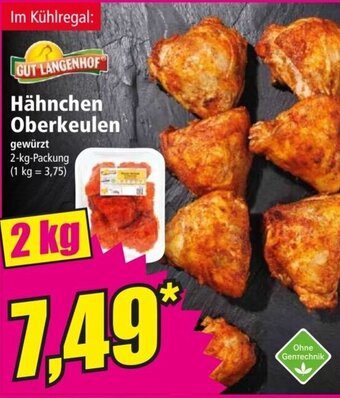 Norma Hähnchen Oberkeulen 2 kg Angebot