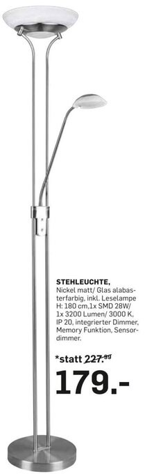 Möbel Ludwig STEHLEUCHTE Angebot
