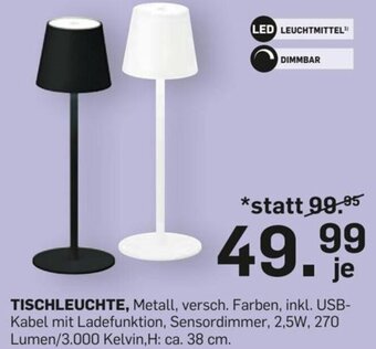 Möbel Ludwig TISCHLEUCHTE ca. 38 cm. Angebot