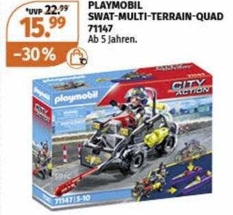 Müller PLAYMOBIL SWAT-MULTI-TERRAIN-QUAD Angebot