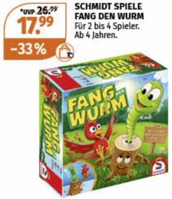 Müller SCHMIDT SPIELE FANG DEN WURM Angebot