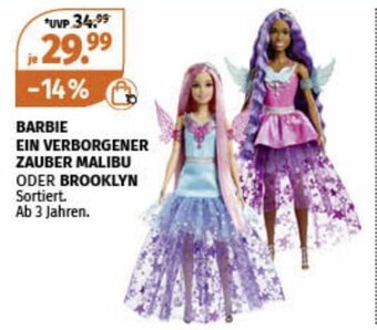 Müller BARBIE EIN VERBORGENER ZAUBER MALIBU ODER BROOKLYN Angebot