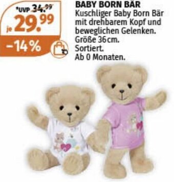 Müller BABY BORN BÄR Angebot