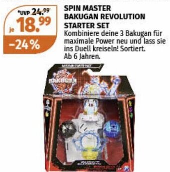 Müller SPIN MASTER BAKUGAN REVOLUTION STARTER SET Angebot
