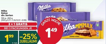 Billa Milka Kekse 150 g- 260 g Angebot