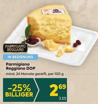 Billa Parmigiano Reggiano DOP Angebot