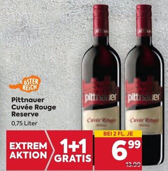 Billa ÖSTER REICH Pittnauer Cuvée Rouge Reserve 0,75 Liter Angebot