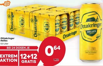 Billa Ottakringer Helles 0,5 Liter Angebot