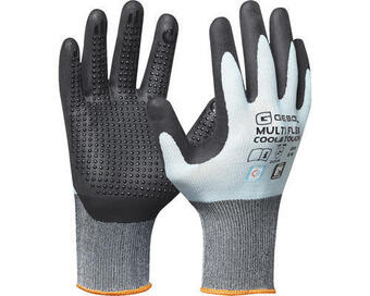 Hornbach Arbeitshandschuhe größe 9 schwarz/blau 1 paar Angebot