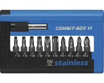 Hornbach Bit set stainless witte torx/ph/pz 11-tlg Angebot