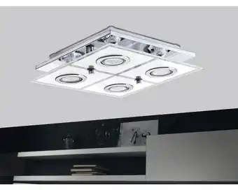 Hornbach Led deckenleuchte cabo chrom 4-flammig gu10 2,5 watt Angebot