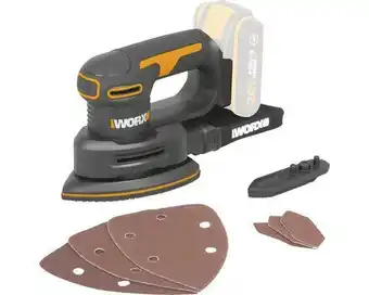 Hornbach Akku-multischleifer worx wx822.9 20 v ohne akku und ladegerät Angebot