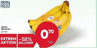 Billa clever Bananen per Kilo Angebot