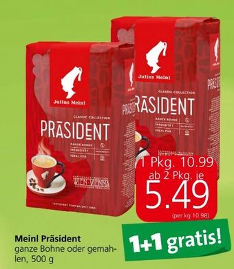 Spar Präsident Angebot