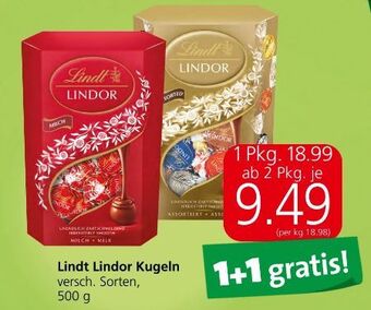 Spar Lindor kugel Angebot