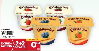 Billa Danone Obstgarten div. Sorten 175 g Angebot