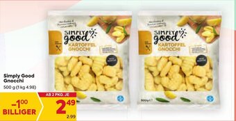 Billa Simply Good Gnocchi 500 g Angebot