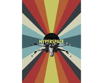 Hornbach Fototapete vlies iadx4-029 into adventure star wars hyperspace 4-tlg. 200 x 280 cm Angebot
